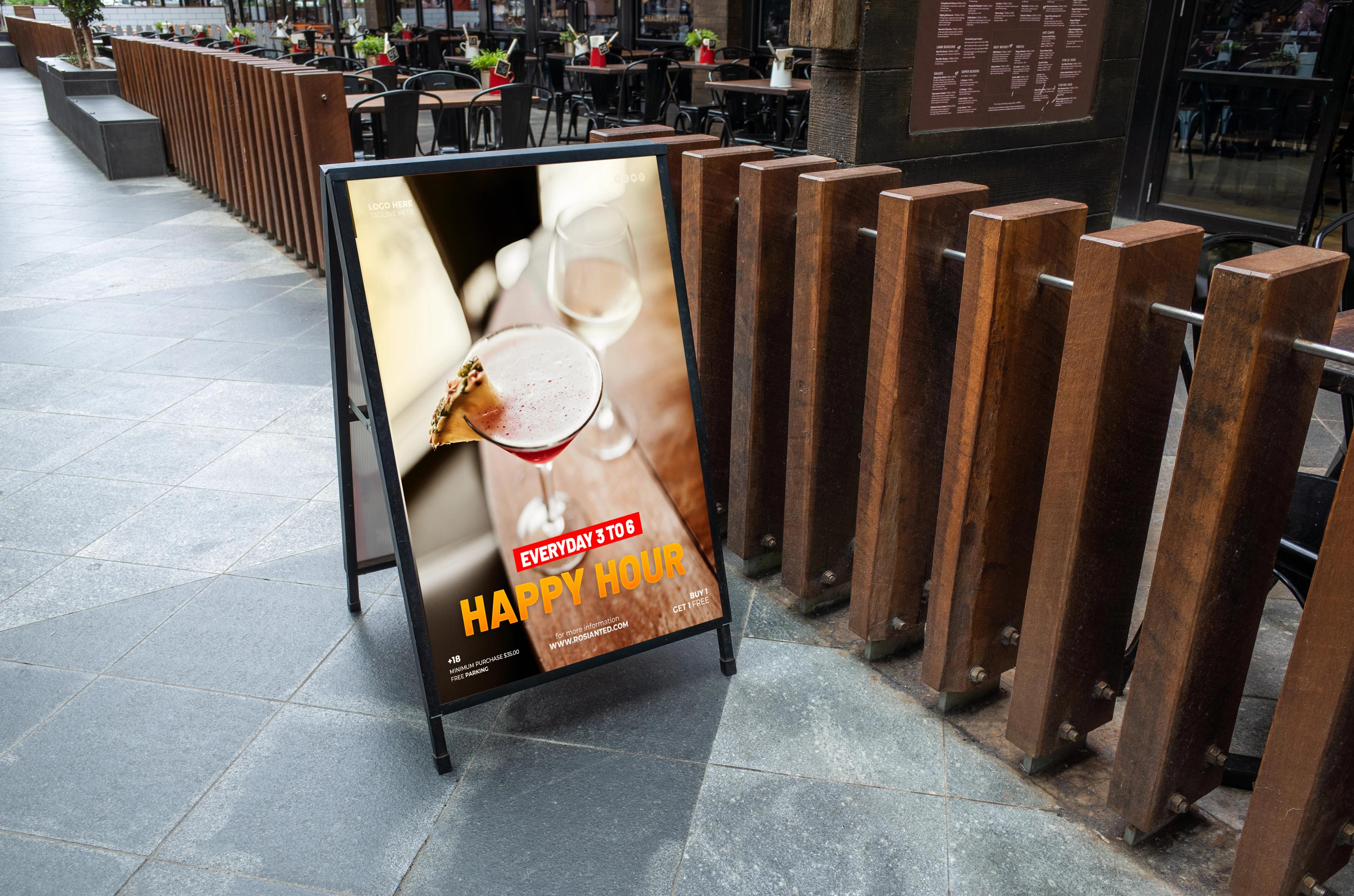 Custom A-frame Displays Vancouver